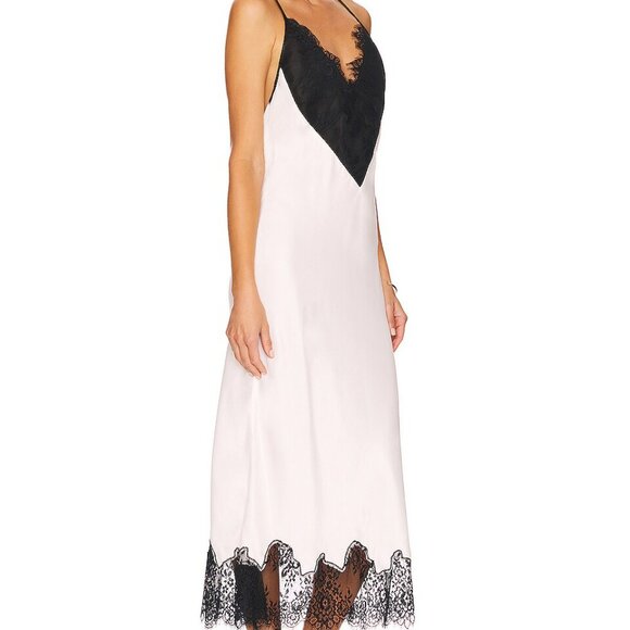 NWT L'Academie/Revolve Bodhi Midi Dress in Black and White. SZ M - Picture 4 of 9